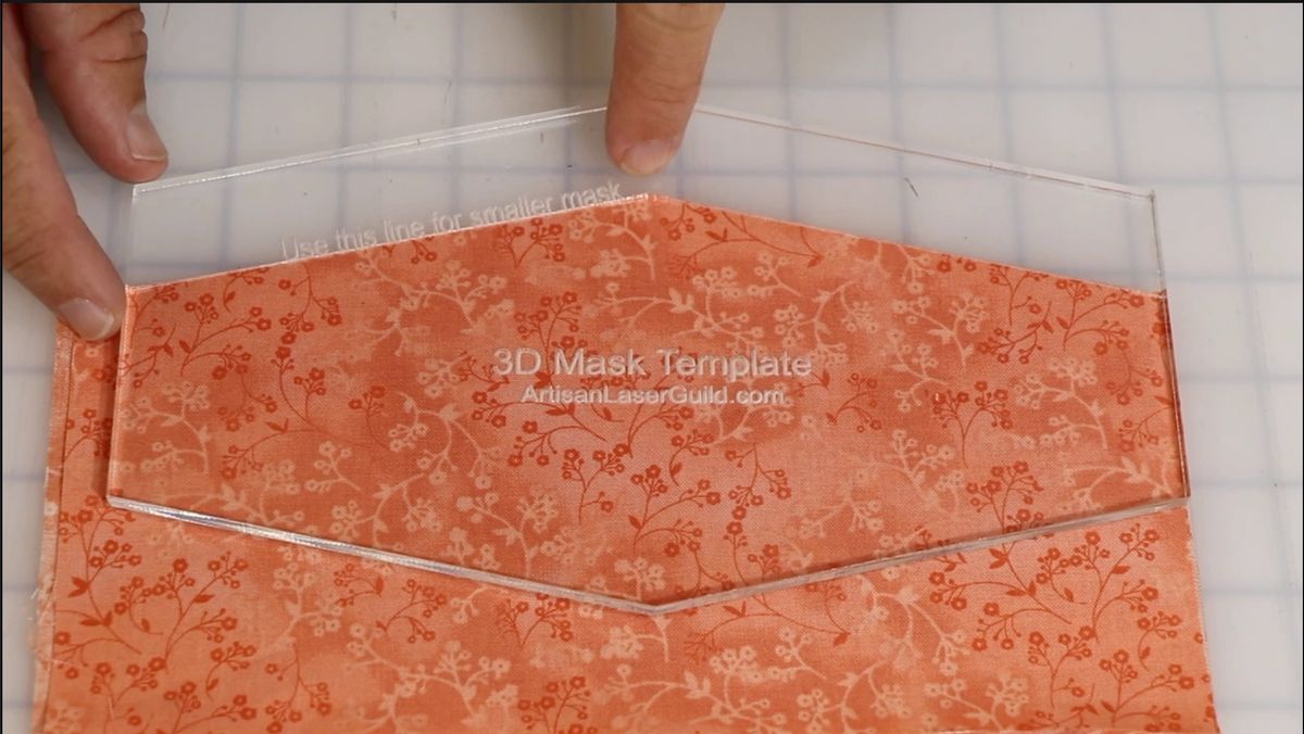 3D Mask Template 3d-mask-template
